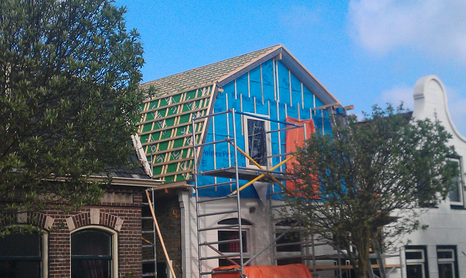 Kap renovatie Texel aangenomen door Marangos Houtbouw, Apollo timmerwerk en HS Werken